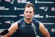 Hunter Henry at Washington Commanders - New England Patriots Joint Training Camp - Source: Getty